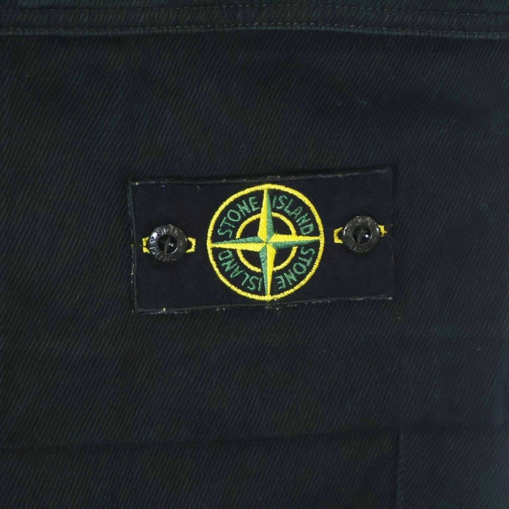 STONE ISLAND(ストーンアイランド) LOOSE CARGO PANTS ルーズカーゴパンツ ブラック 751530702