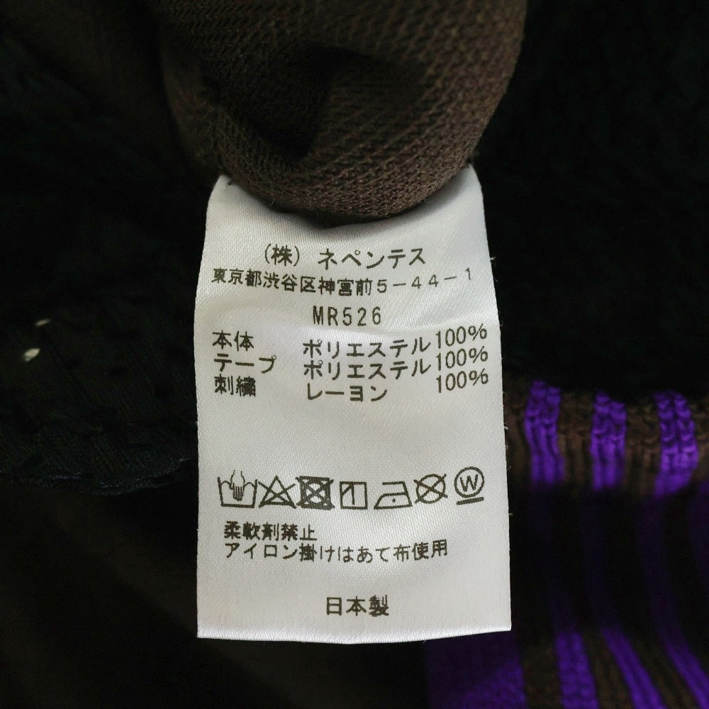 Needles(ニードルス) Track Pant Poly Smooth トラックパンツ ブラウン MR526