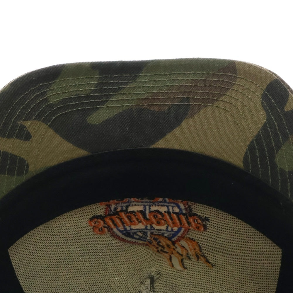 SUPREME(シュプリーム) 17AW Fire 5 Panel Cap ファイヤー 5パネル カモ キャップ カーキ
