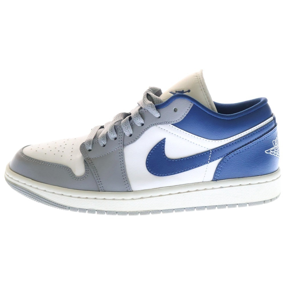 NIKE(ナイキ) WMNS AIR JORDAN 1 LOW ウィメンズ エアジョーダン ローカットスニーカー グレー/ホワイト US10/27cm DC0774-042