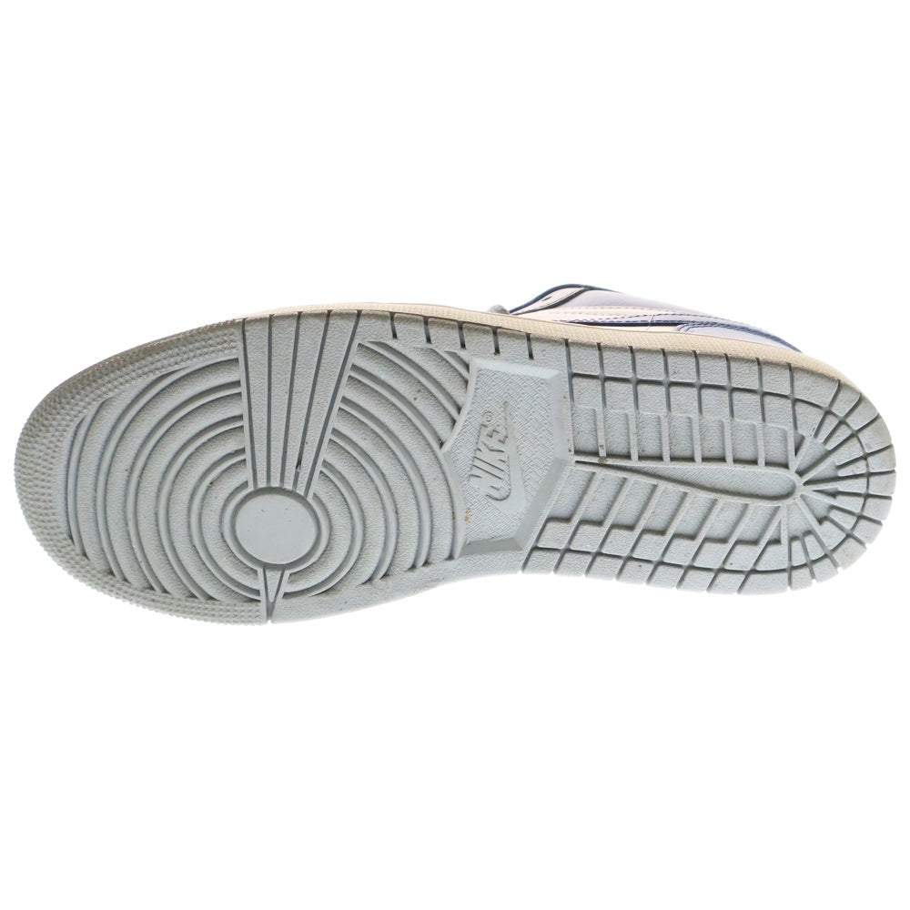NIKE(ナイキ) WMNS AIR JORDAN 1 LOW ウィメンズ エアジョーダン ローカットスニーカー グレー/ホワイト US10/27cm DC0774-042