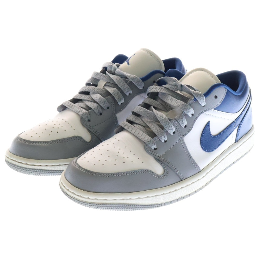 NIKE(ナイキ) WMNS AIR JORDAN 1 LOW ウィメンズ エアジョーダン ローカットスニーカー グレー/ホワイト US10/27cm DC0774-042