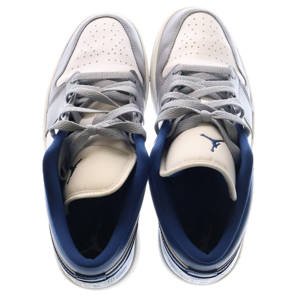 NIKE(ナイキ) WMNS AIR JORDAN 1 LOW ウィメンズ エアジョーダン ローカットスニーカー グレー/ホワイト US10/27cm DC0774-042