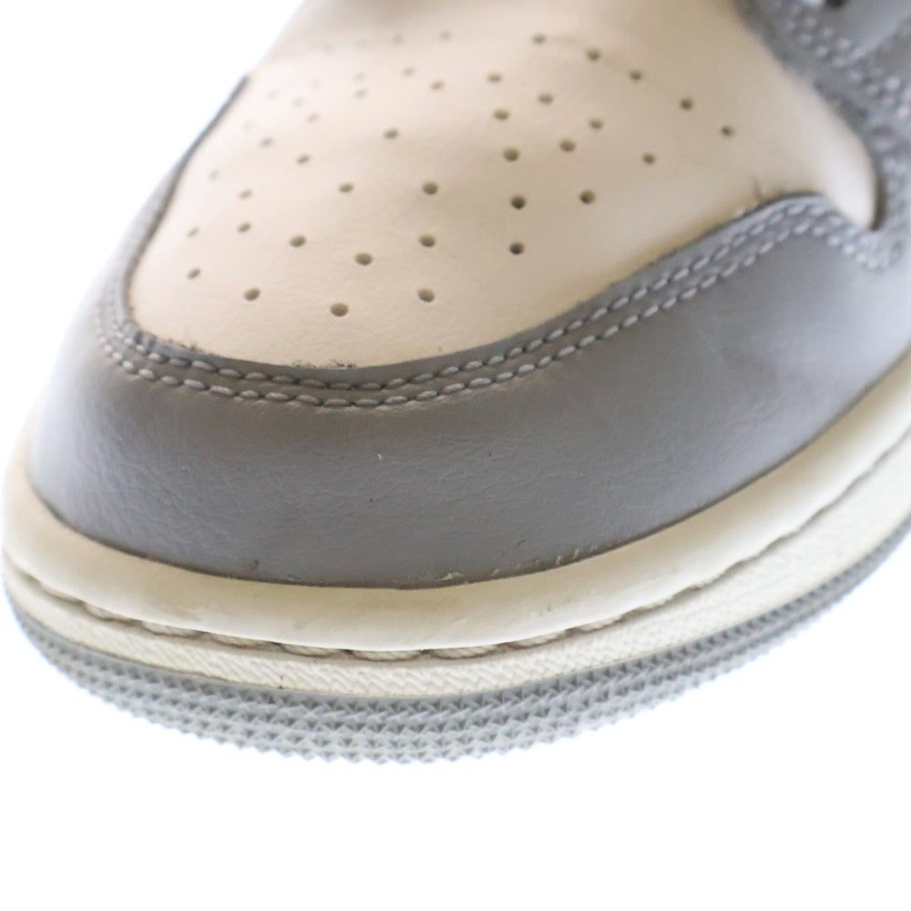 NIKE(ナイキ) WMNS AIR JORDAN 1 LOW ウィメンズ エアジョーダン ローカットスニーカー グレー/ホワイト US10/27cm DC0774-042