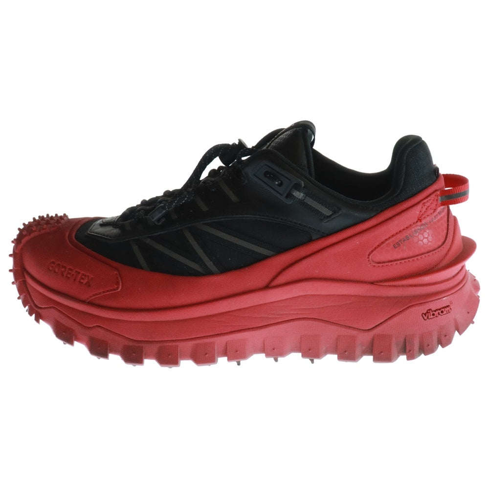 MONCLER(モンクレール) TRAILGRIP GTX GORE-TEX トレイルグリップ ゴアテックス ローカットスニーカー ブラック/レッド