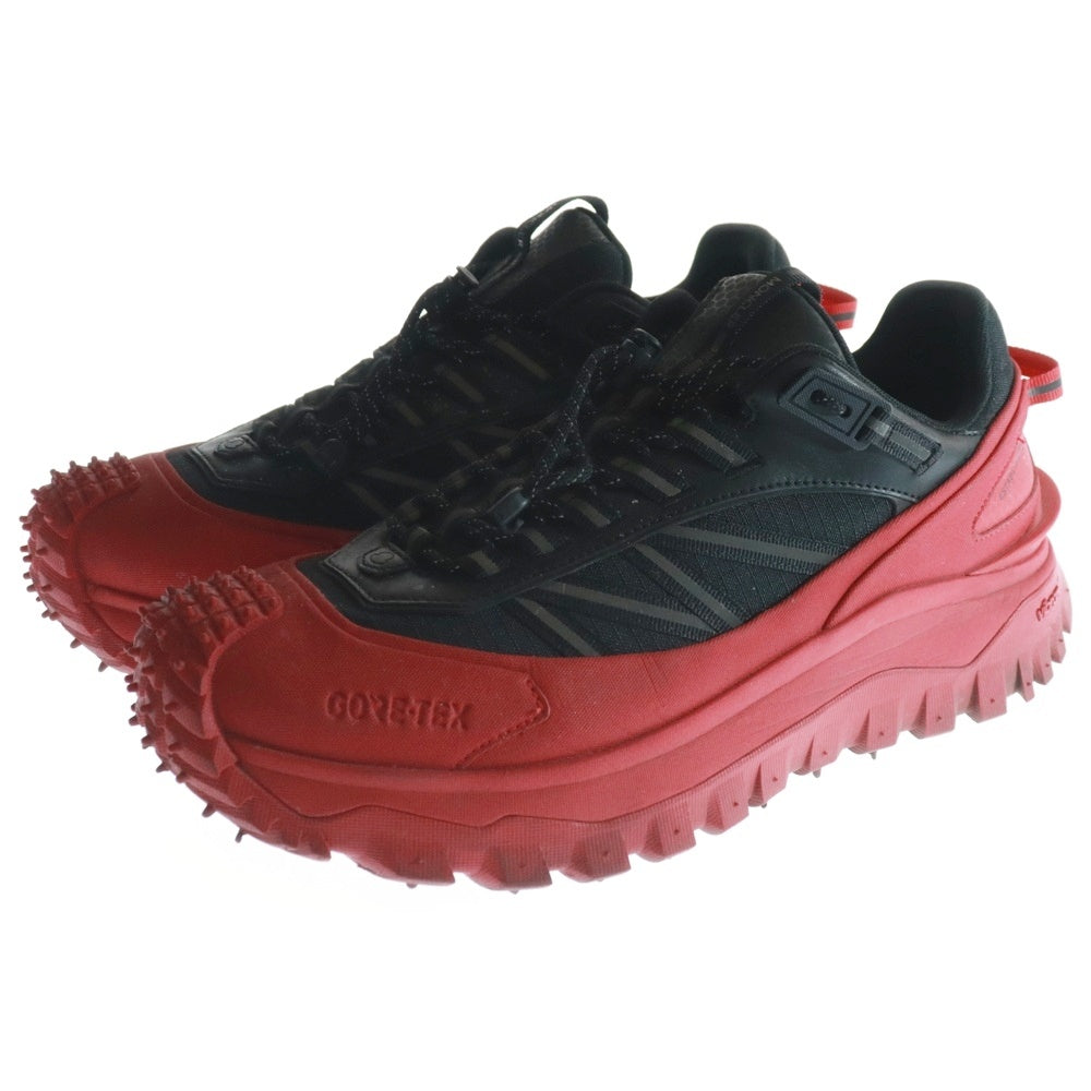 MONCLER(モンクレール) TRAILGRIP GTX GORE-TEX トレイルグリップ ゴアテックス ローカットスニーカー ブラック/レッド