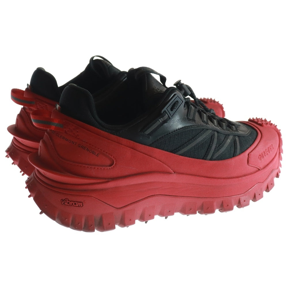 MONCLER(モンクレール) TRAILGRIP GTX GORE-TEX トレイルグリップ ゴアテックス ローカットスニーカー ブラック/レッド