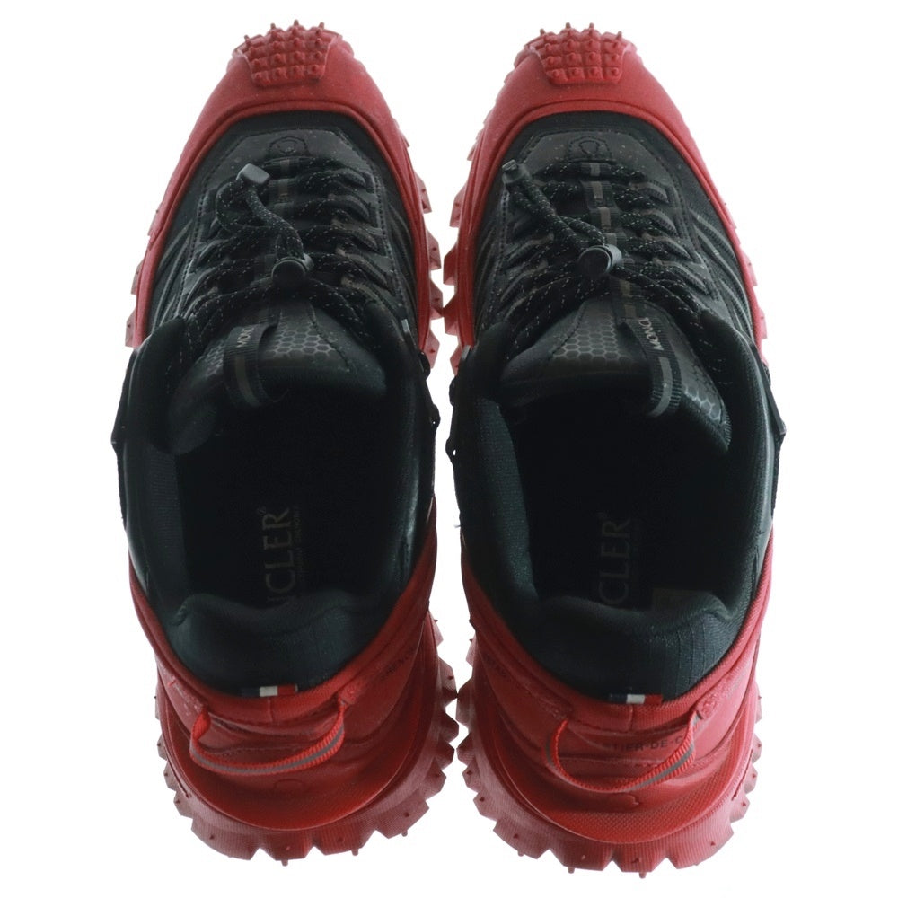 MONCLER(モンクレール) TRAILGRIP GTX GORE-TEX トレイルグリップ ゴアテックス ローカットスニーカー ブラック/レッド