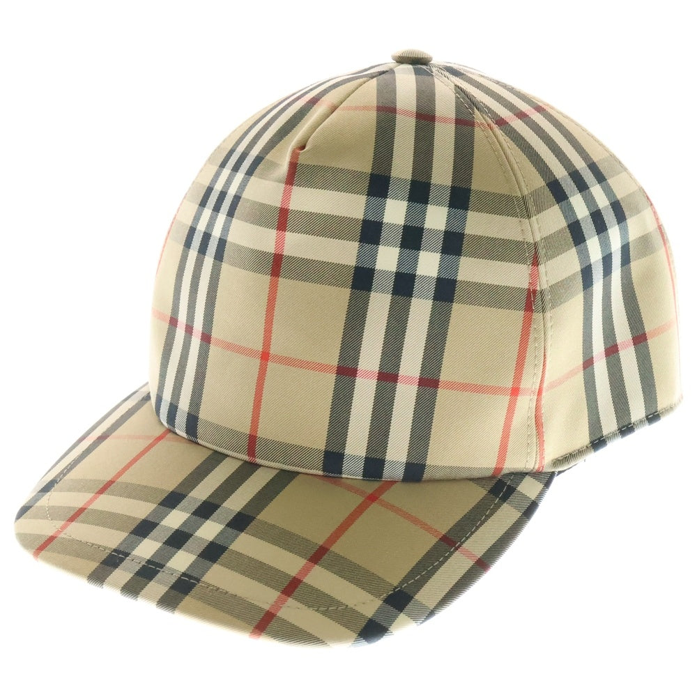 BURBERRY(バーバリー) ヴィンテージチェック コットン ベースボールキャップ 帽子 ベージュ 8026929