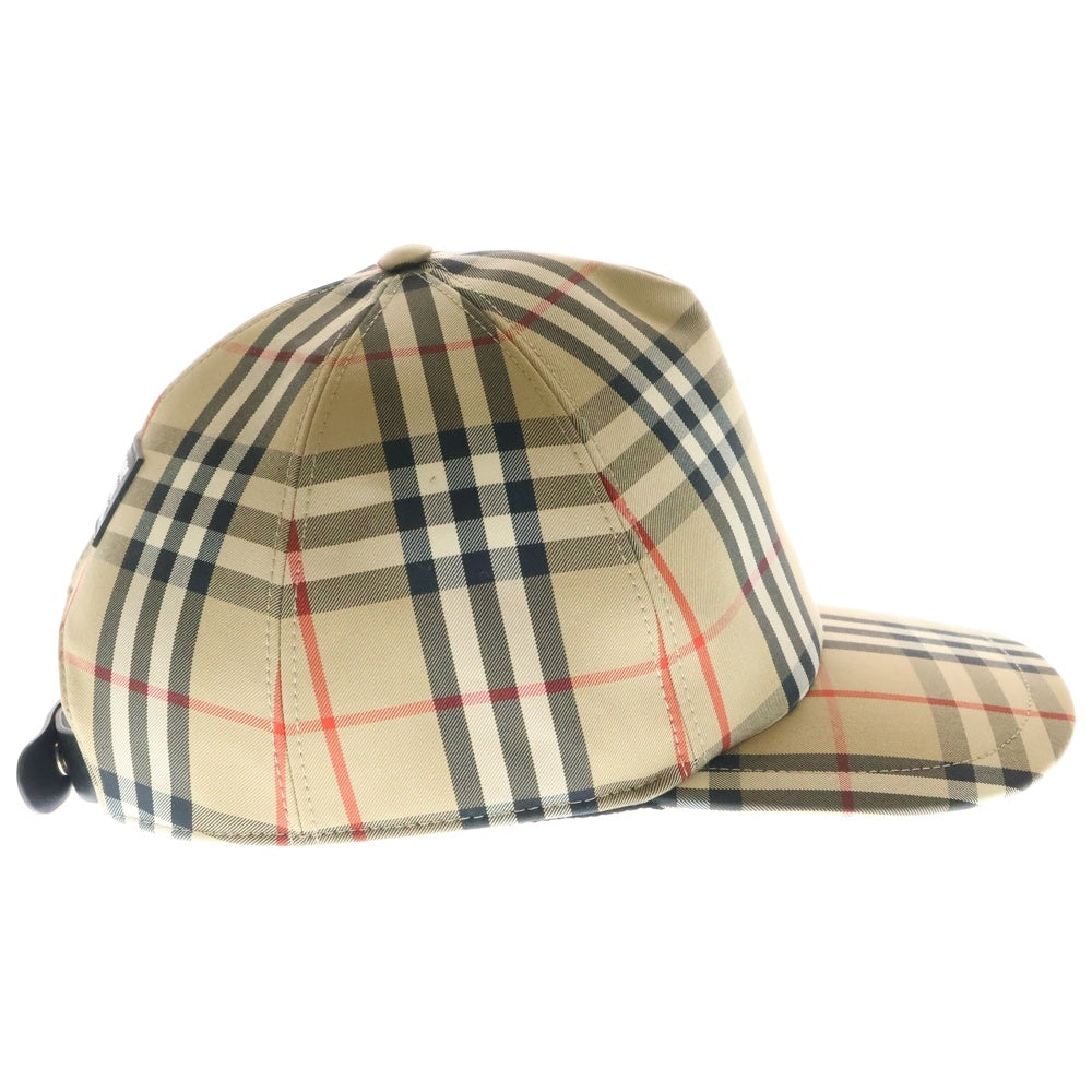 BURBERRY(バーバリー) ヴィンテージチェック コットン ベースボールキャップ 帽子 ベージュ 8026929