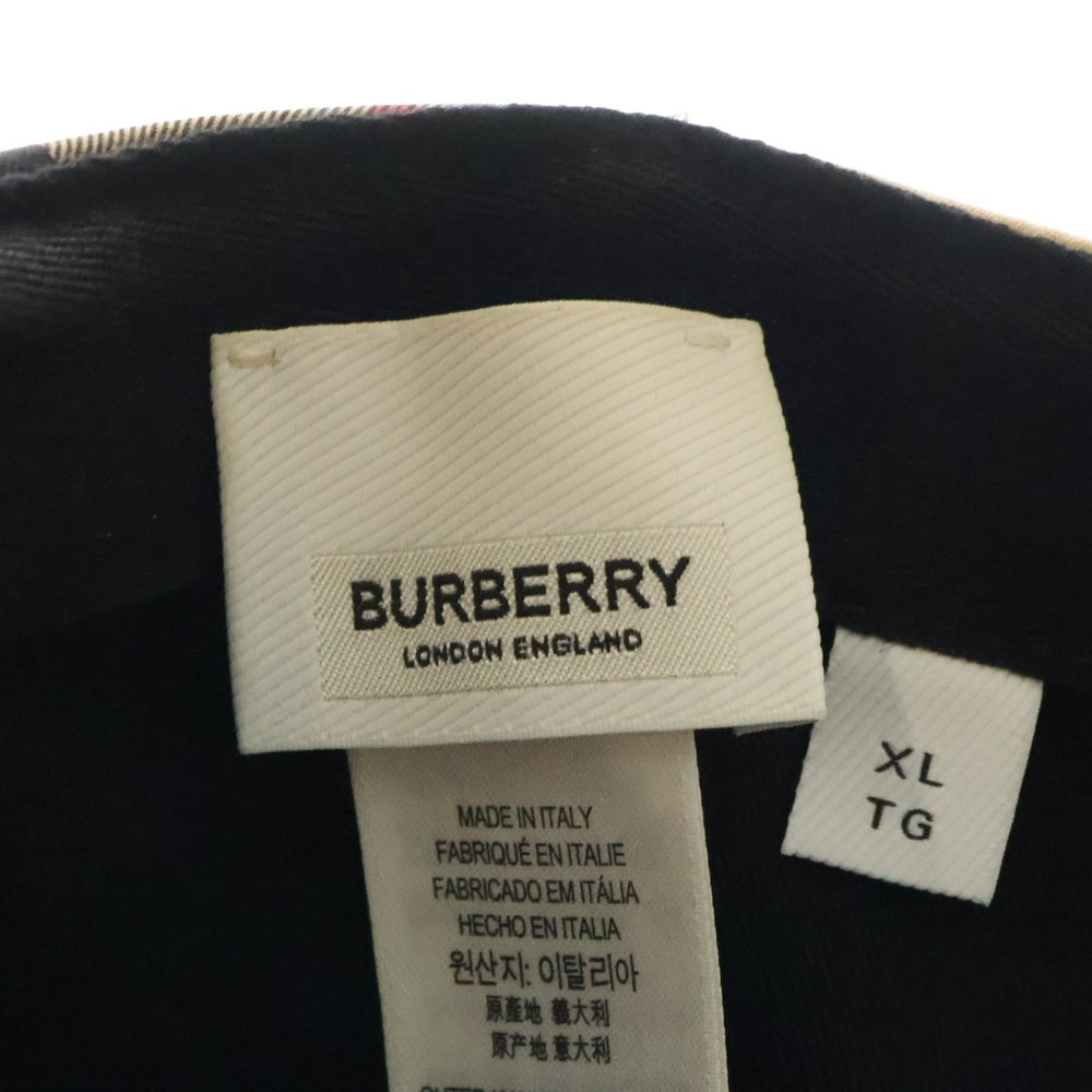 BURBERRY(バーバリー) ヴィンテージチェック コットン ベースボールキャップ 帽子 ベージュ 8026929
