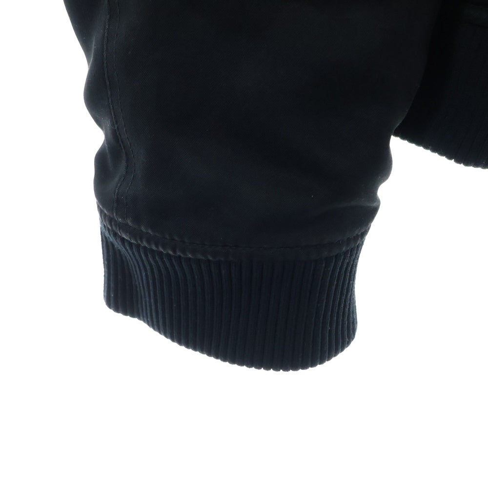 HELMUT LANG(ヘルムートラング) 98AW 本人期 オイルド ボンバージャケット ブルゾン ブラック