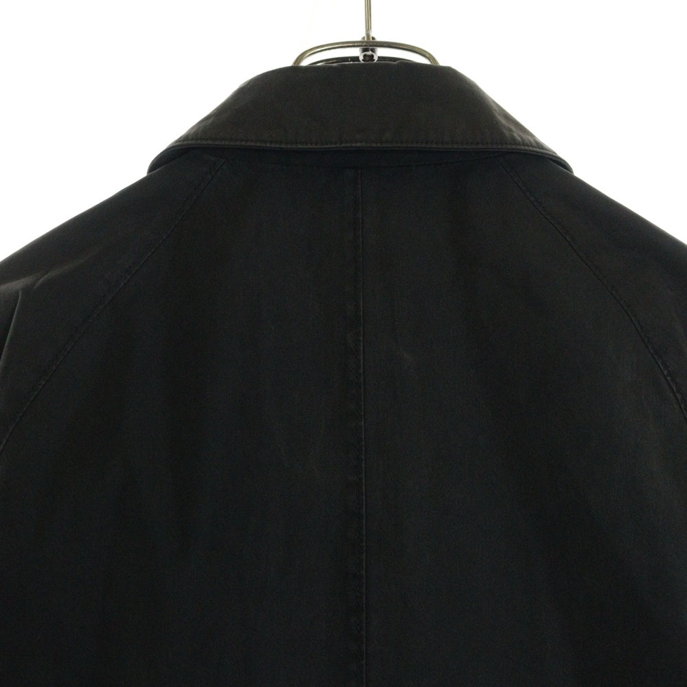 BOTTEGA VENETA(ボッテガヴェネタ) コットン ステンカラーコート ブラック 307868 VAQ82
