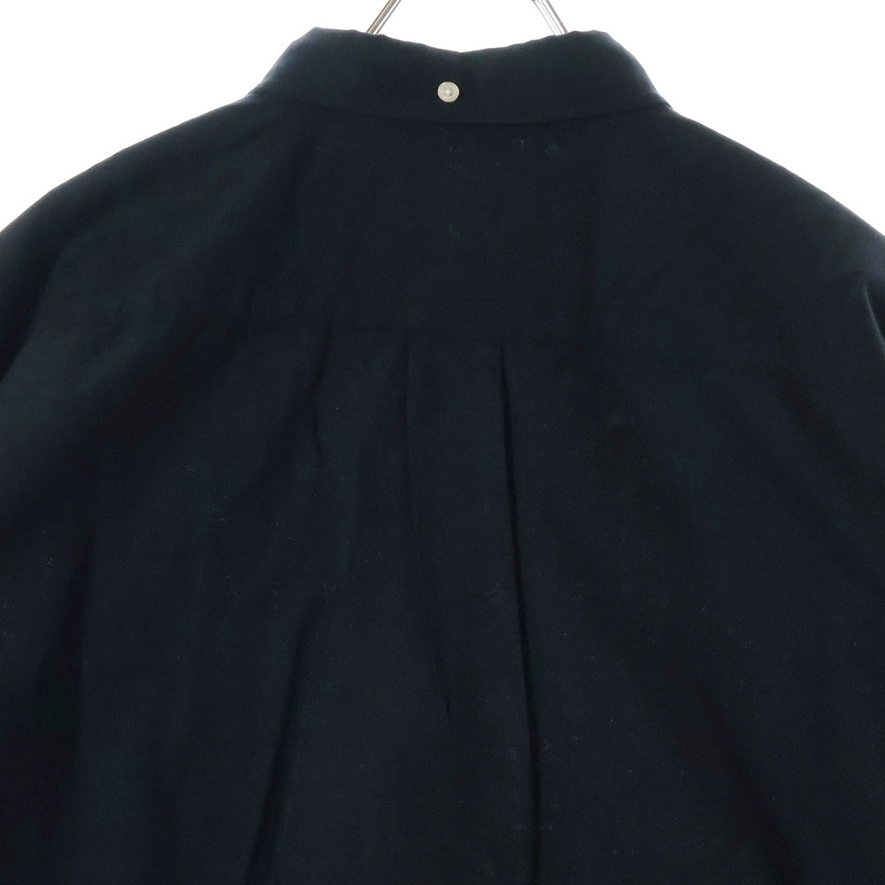 SUPREME(シュプリーム) 23AW Loose Fit Oxford shirt フロントエンブロイダリー ルーズフィット オックスフォード 半袖シャツ ブラック