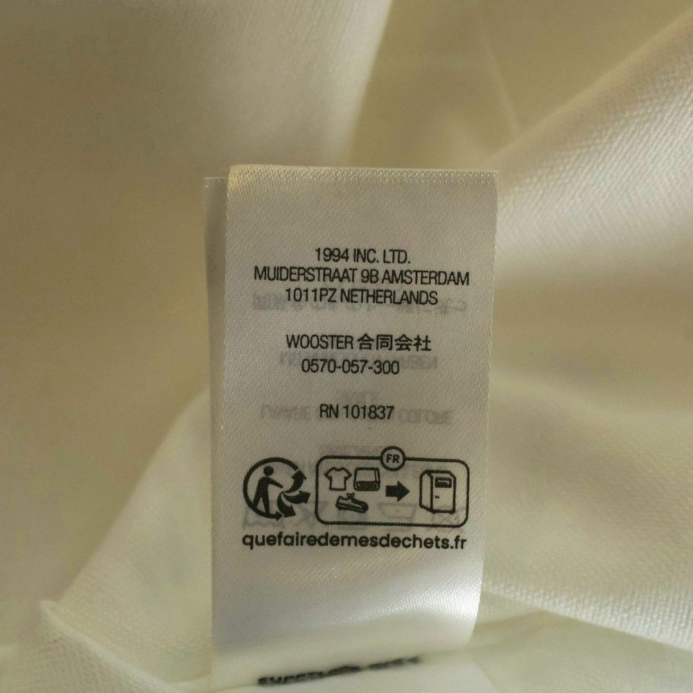 SUPREME(シュプリーム) 24SS Loose Fit S/S Oxford shirt フロントエンブロイダリー ルーズフィット オックスフォード 長袖シャツ ホワイト
