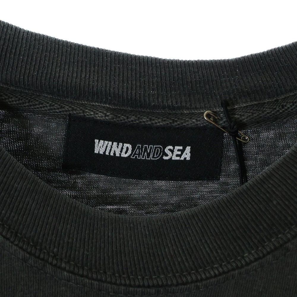 WIND AND SEA(ウィンダンシー) THRASH HERITAGE MICHELLE S/S TEE スラッシュヘリテージ ミッシェル ウォッシュ加工 半袖Tシャツ WDS-O-BND3-24-Q3-CS-05