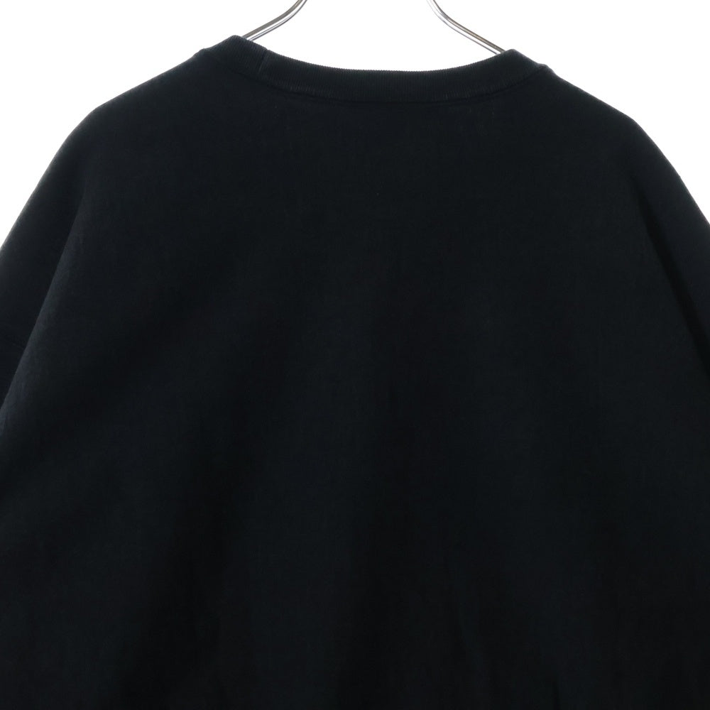 SUPREME(シュプリーム) 25SS Washed Box Logo Crewneck ウォッシュド ボックスロゴクルーネックスウェットトレーナー ブラック