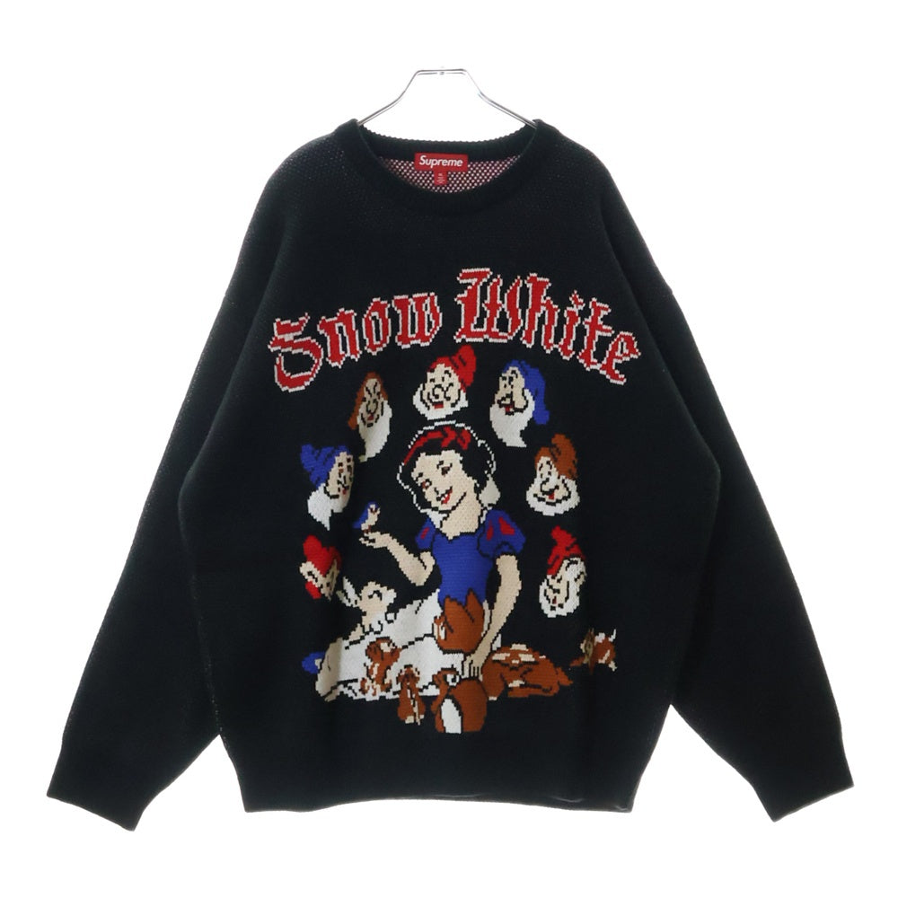 SUPREME(シュプリーム) 24AW Snow White Sweater スノーホワイトセーター 白雪姫 ニット ブラック