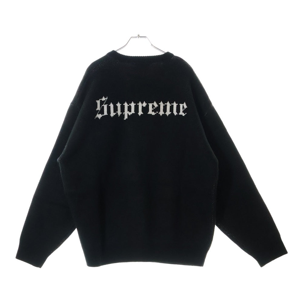 SUPREME(シュプリーム) 24AW Snow White Sweater スノーホワイトセーター 白雪姫 ニット ブラック
