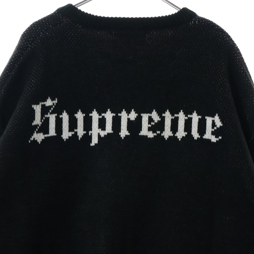 SUPREME(シュプリーム) 24AW Snow White Sweater スノーホワイトセーター 白雪姫 ニット ブラック