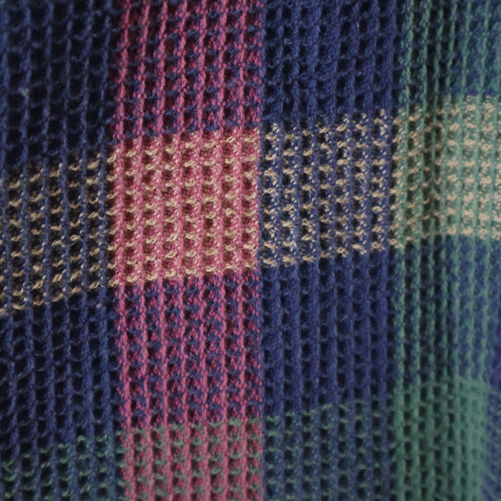SUPREME(シュプリーム) 24AW Waffle Plaid Hooded Shirt ワッフルプレイドフードシャツ マルチ