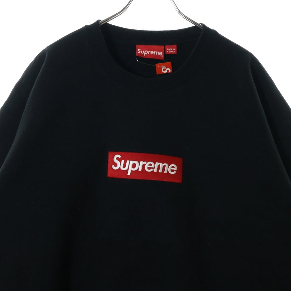SUPREME(シュプリーム) 22AW Box Logo Crewneck ボックスロゴクルーネックスウェット トレーナー ブラック