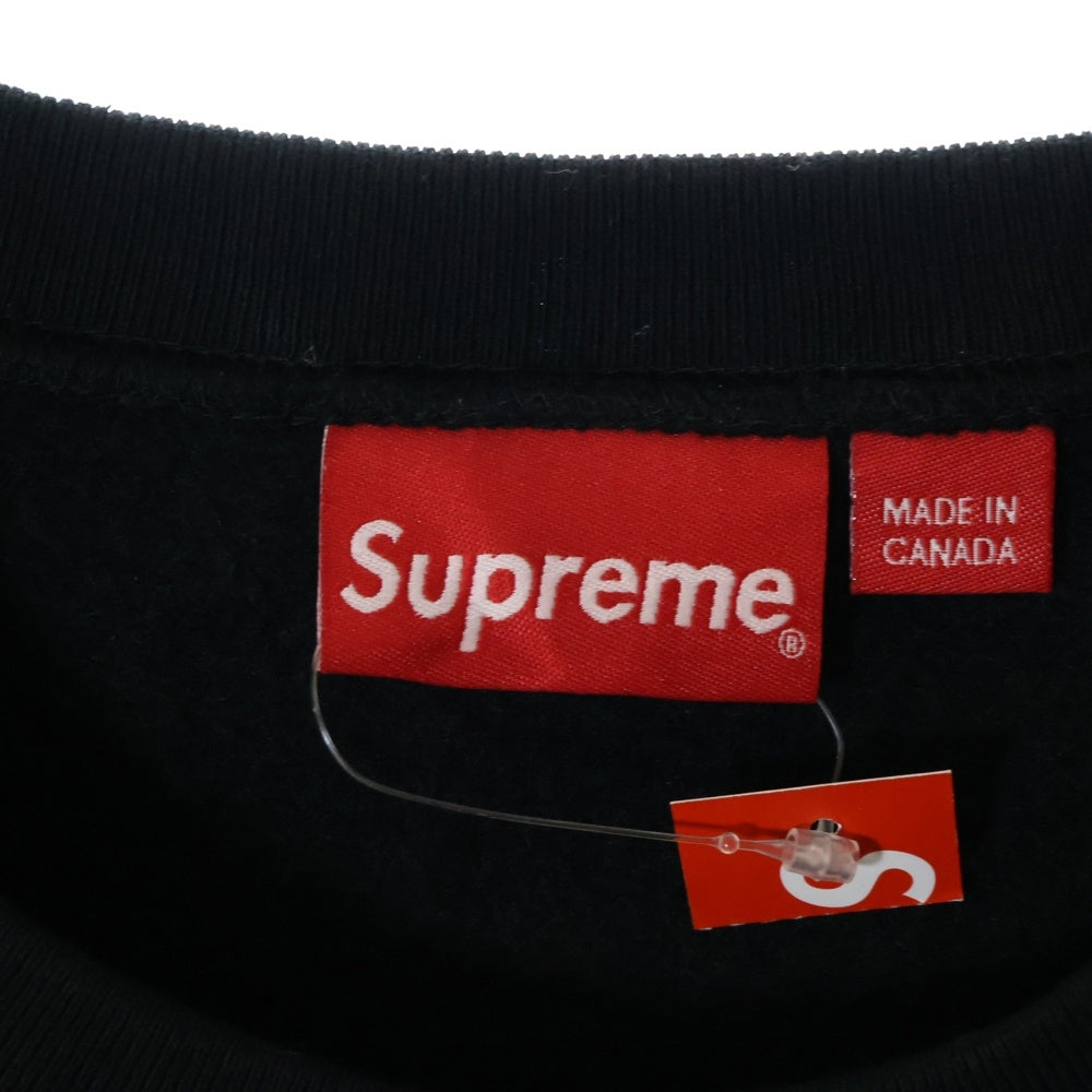 SUPREME(シュプリーム) 22AW Box Logo Crewneck ボックスロゴクルーネックスウェット トレーナー ブラック