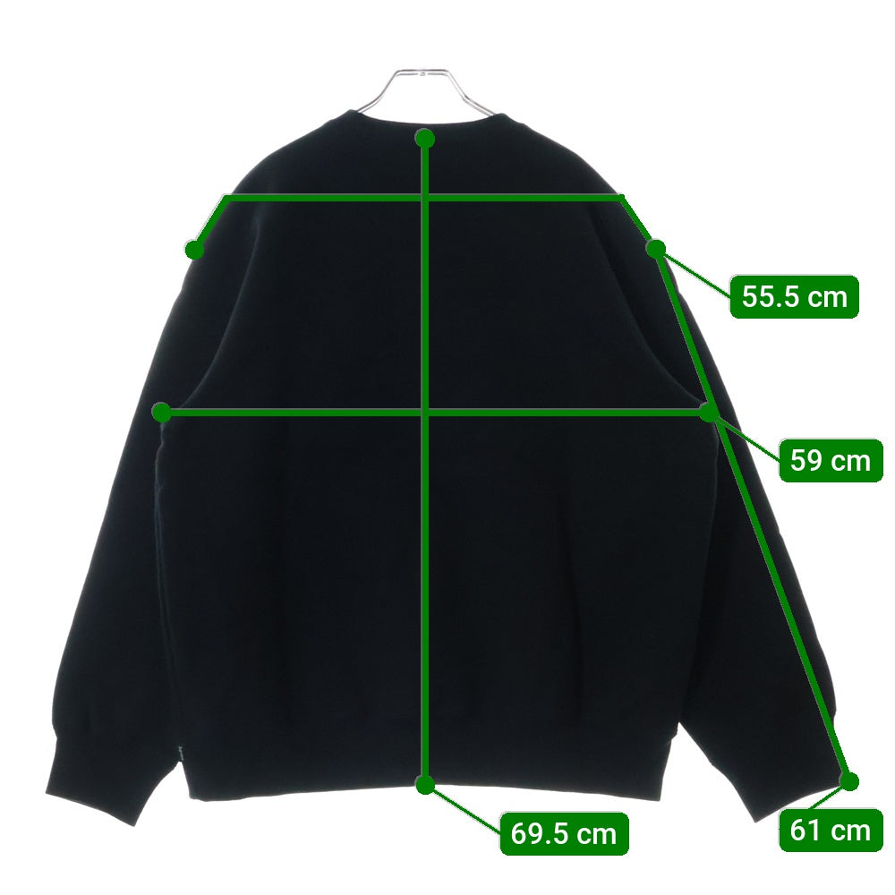 SUPREME(シュプリーム) 22AW Box Logo Crewneck ボックスロゴクルーネックスウェット トレーナー ブラック