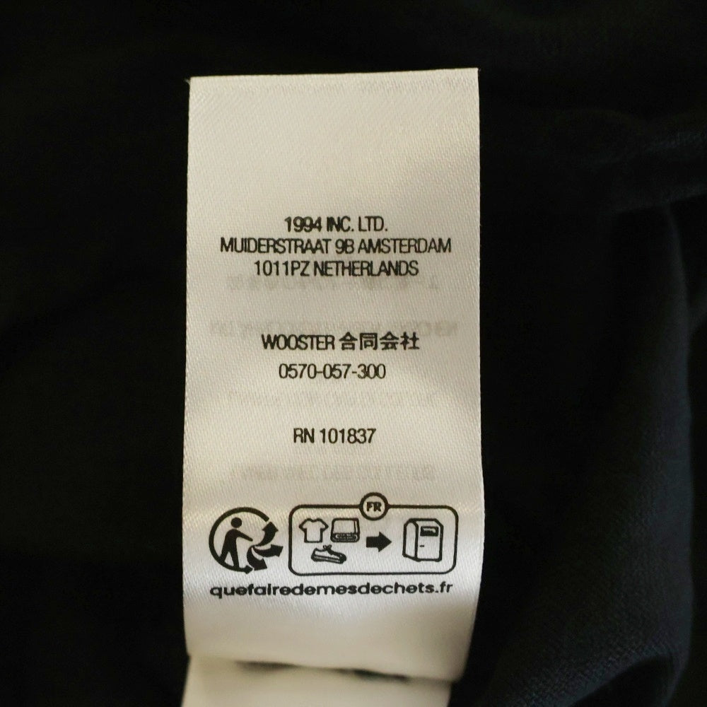SUPREME(シュプリーム) 24SS Loose Fit S/S Oxford shirt フロントエンブロイダリー ルーズフィット オックスフォード 長袖シャツ ブラック