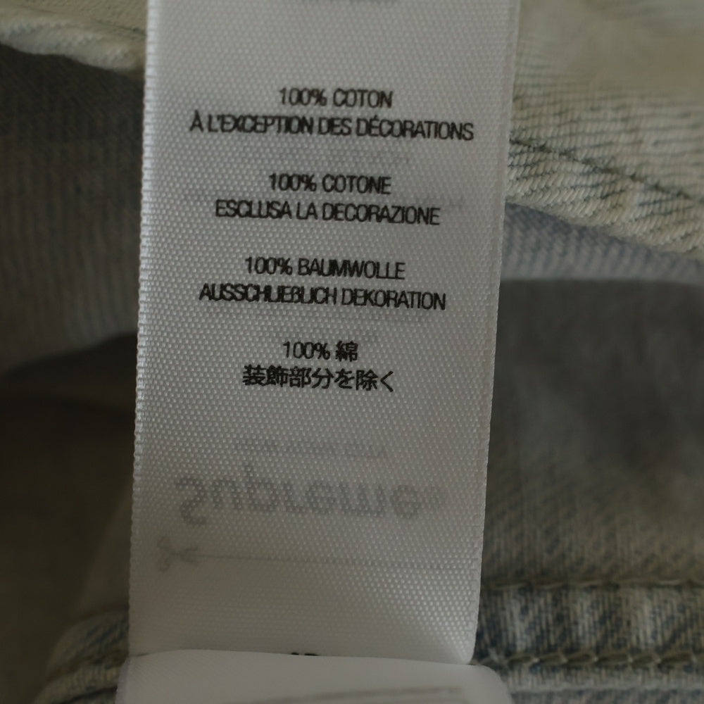 SUPREME(シュプリーム) 24AW Small Box Shirt スモールボックスロゴ ウォッシュ加工 ボタンダウン 長袖シャツ インディゴ
