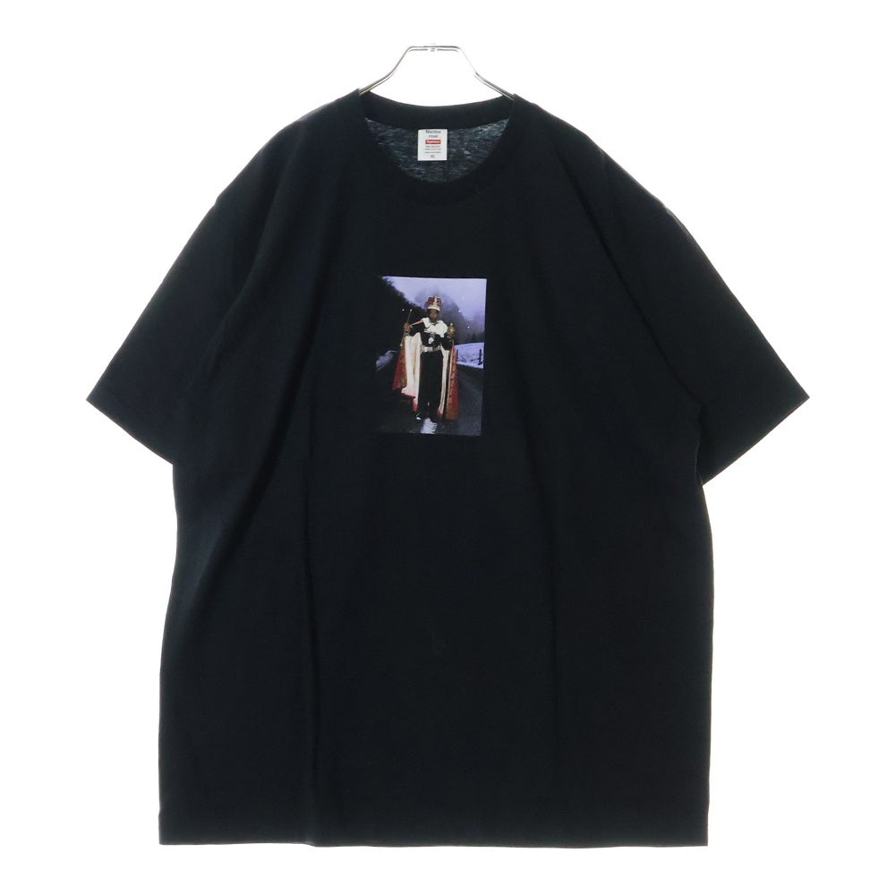 SUPREME(シュプリーム) 24AW× Martine Rose Lee Scratch Perry Tee マーティンローズ リー スクラッチ ペリー クルーネック半袖Tシャツ カットソー ブラック