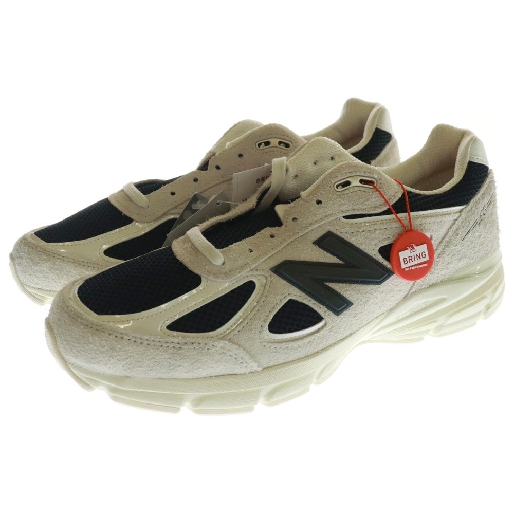New Balance(ニューバランス) ×JOE FRESHGOODS U990JR4 990V4 INTRO ジョーフレッシュグッズ イントロ ローカットスニーカー ブラック/ホワイト US10.5/28.5cm