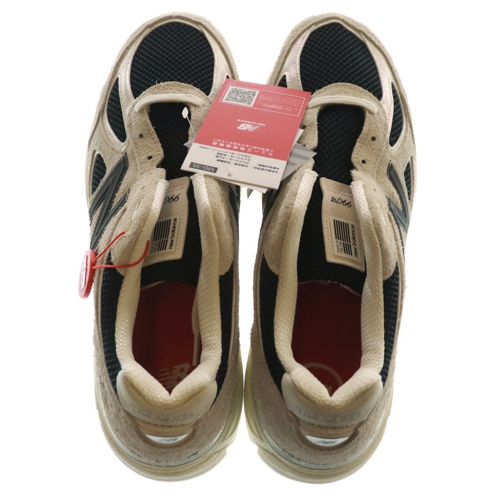 New Balance(ニューバランス) ×JOE FRESHGOODS U990JR4 990V4 INTRO ジョーフレッシュグッズ イントロ ローカットスニーカー ブラック/ホワイト US10.5/28.5cm