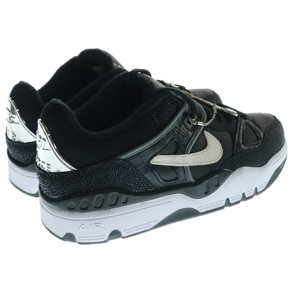 NIKE(ナイキ) ×NIGO AIR FORCE3 LOW ニゴー エアフォース3 ローカットスニーカー ブラック/ホワイト US10.5/28.5cm HF7630-001