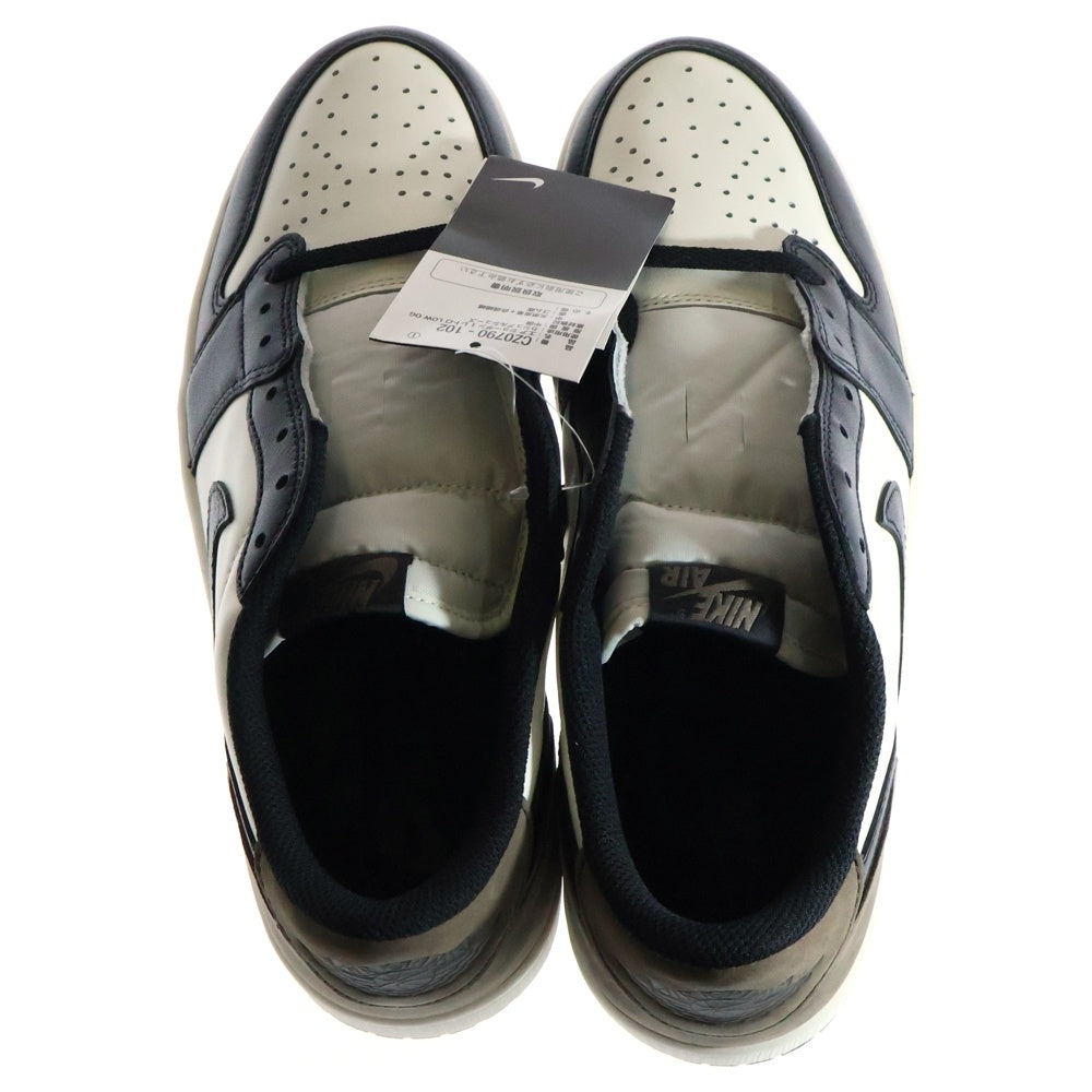 NIKE(ナイキ) AIR JORDAN 1 RETRO LOW OG MOCHA エアジョーダン1モカ ローカットスニーカー ホワイト/ブラウン US11/29cm CZ0790-102