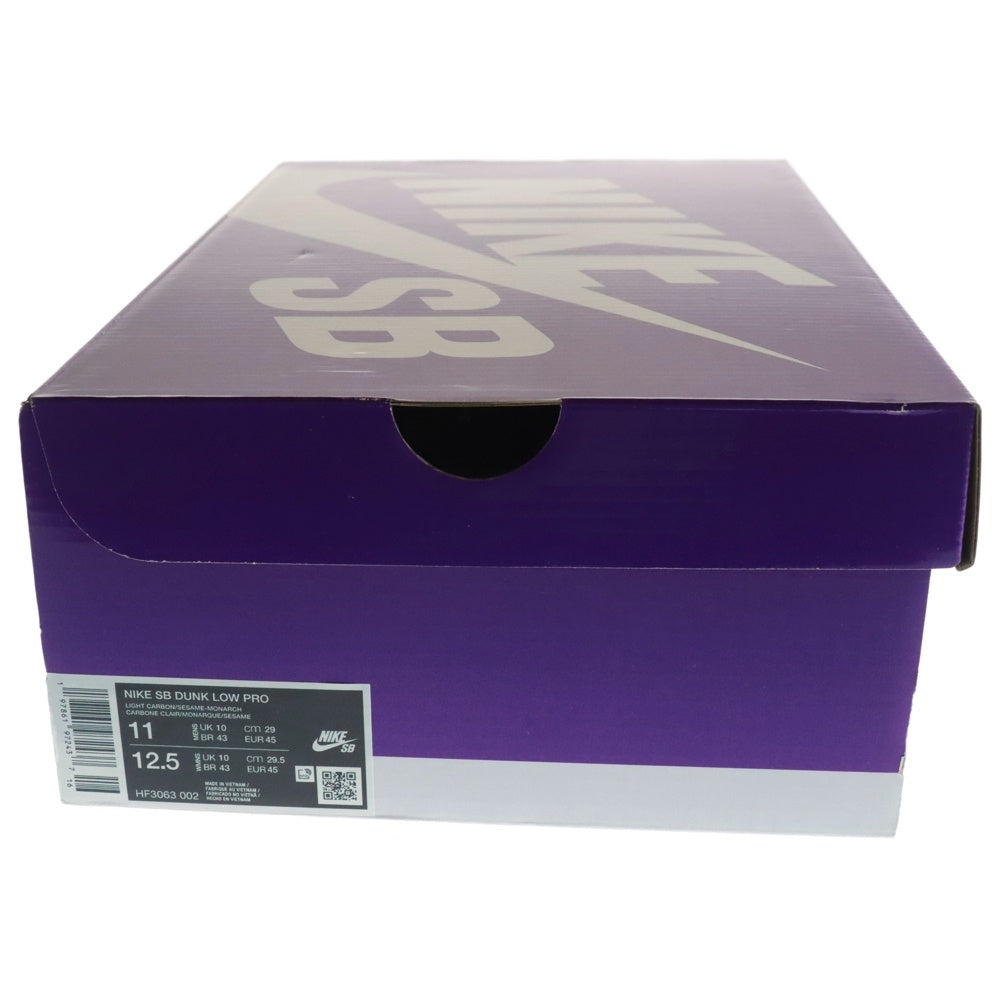 NIKE(ナイキ) DUNK LOW PRO ダンク ロー プロ ローカットスニーカー グレー/オレンジ US11/29cm HF3063-002