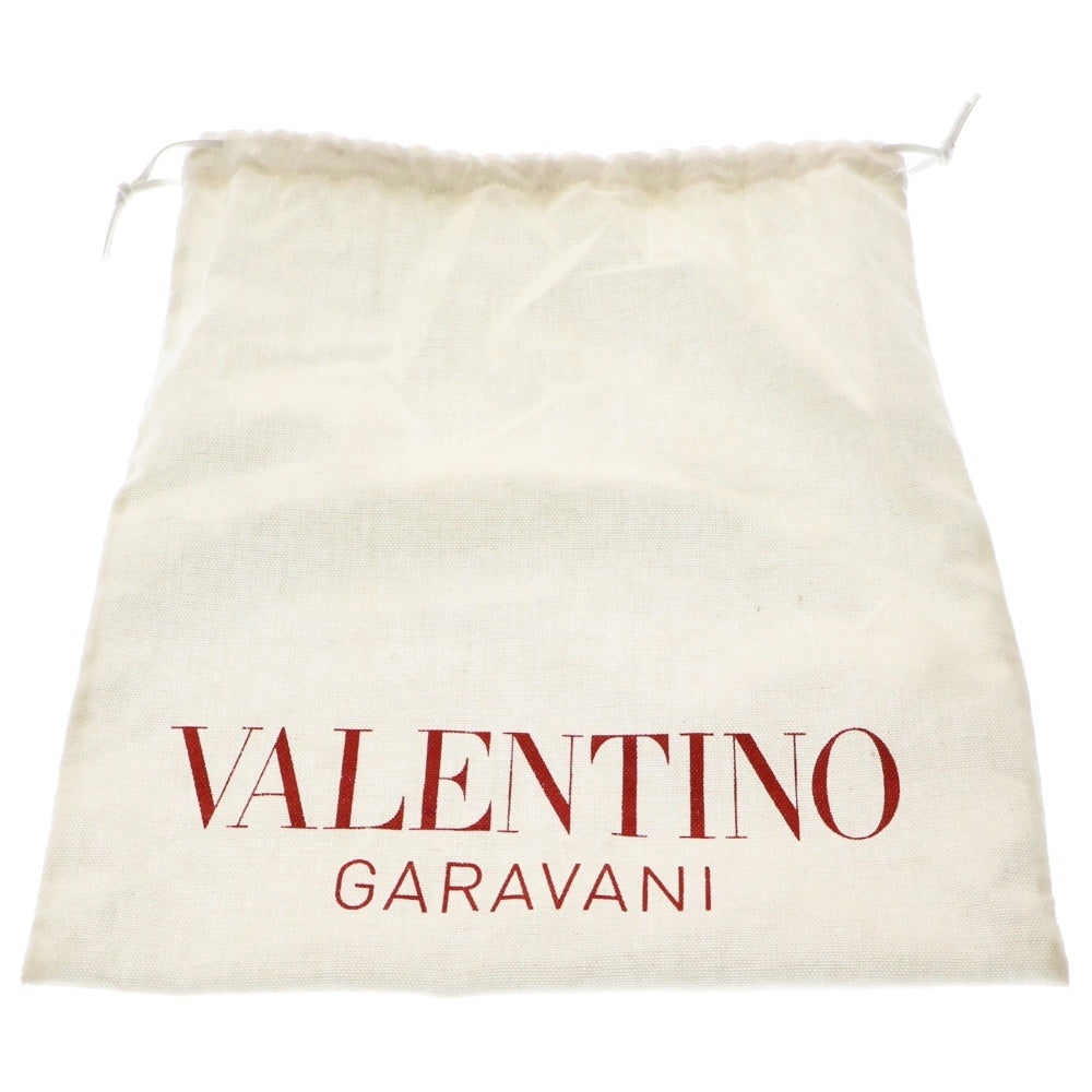 VALENTINO(ヴァレンティノ) ロックスタッズ グレインカーフスキン 2WAY ショルダーバッグ チェーンポーチ ベージュ レディース 5W2P0X90VSH