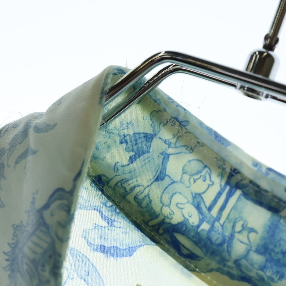 MASU(エムエーエスユー) 23AW COMIC TOILE DE JOUY FRILL SHIRTS コミック トワル デロングスリーブ 長袖フリルシャツ ライトブルー MFFW-SH0423