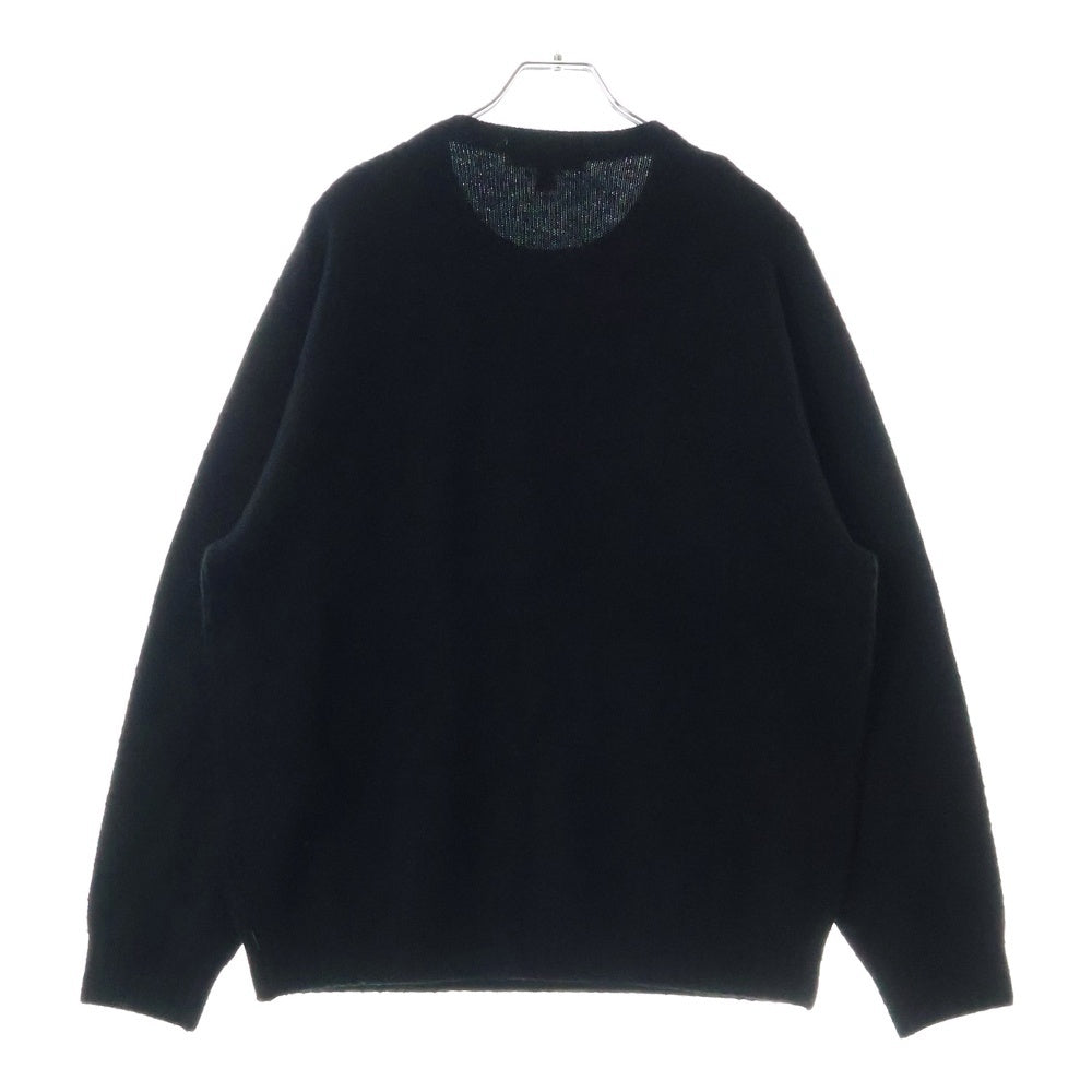SUPREME(シュプリーム) 23AW Pilled Sweater パイルド スウェットクルーネック ニットセーター ブラック