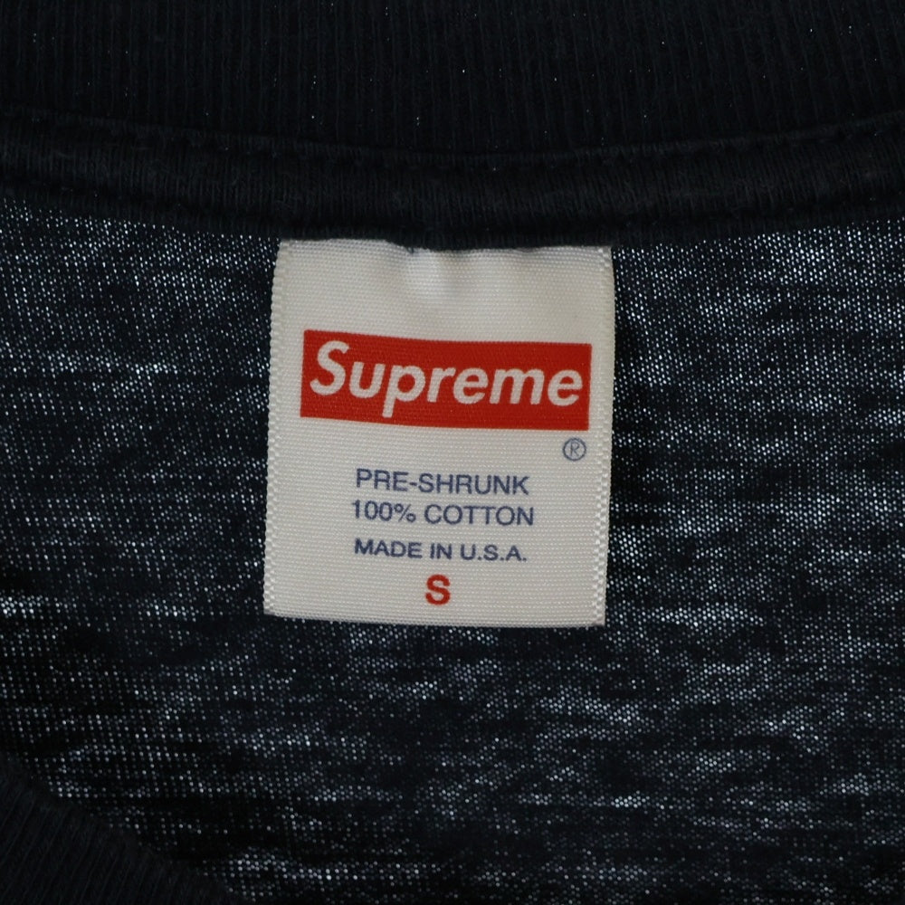 SUPREME(シュプリーム) 23AW Three Kings Tee スリーキングス クルーネック半袖Tシャツカットソー ネイビー