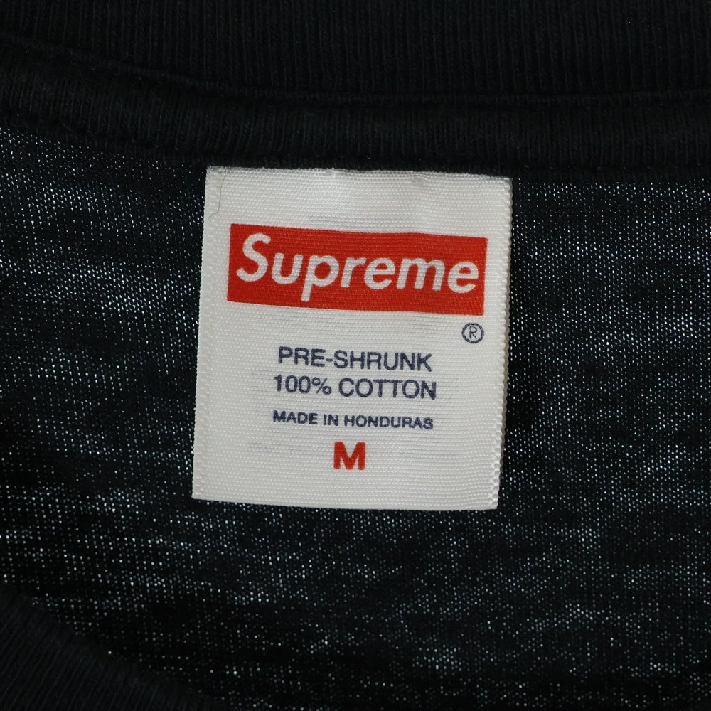 SUPREME(シュプリーム) 24AW Liberty Tee リバティ プリント クルーネック半袖Tシャツ カットソー ブラック