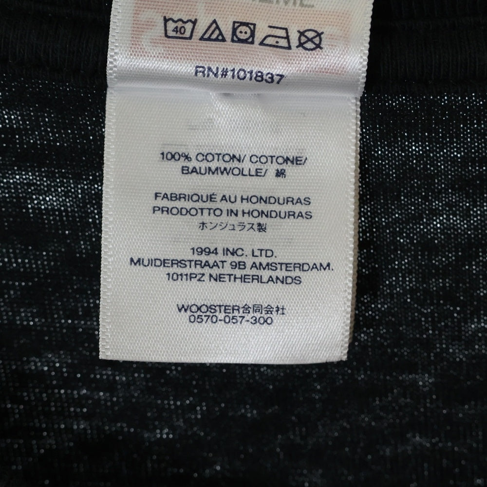 SUPREME(シュプリーム) 24AW Liberty Tee リバティ プリント クルーネック半袖Tシャツ カットソー ブラック