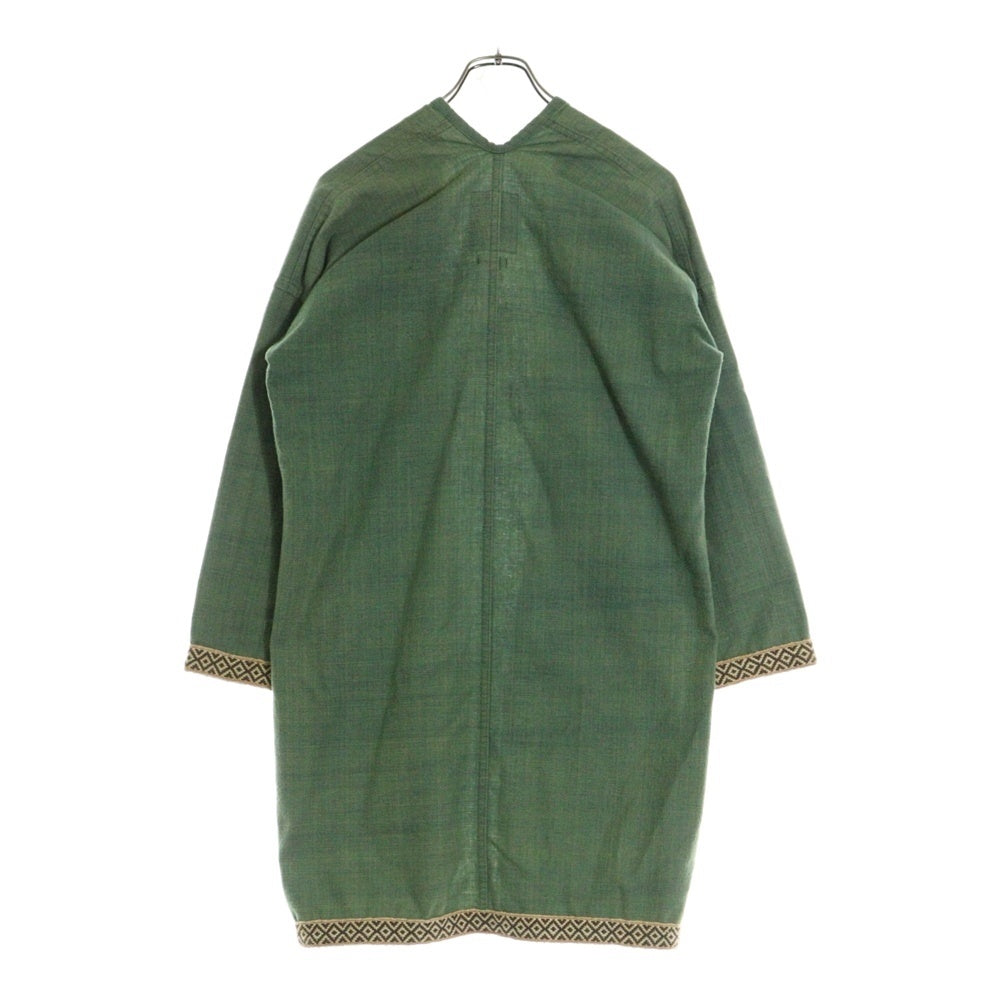 VISVIM(ヴィスヴィム) 16SS SANJURO COAT SILK ROAD シルクロード サンジュウロウ コート グリーン 0116205013020