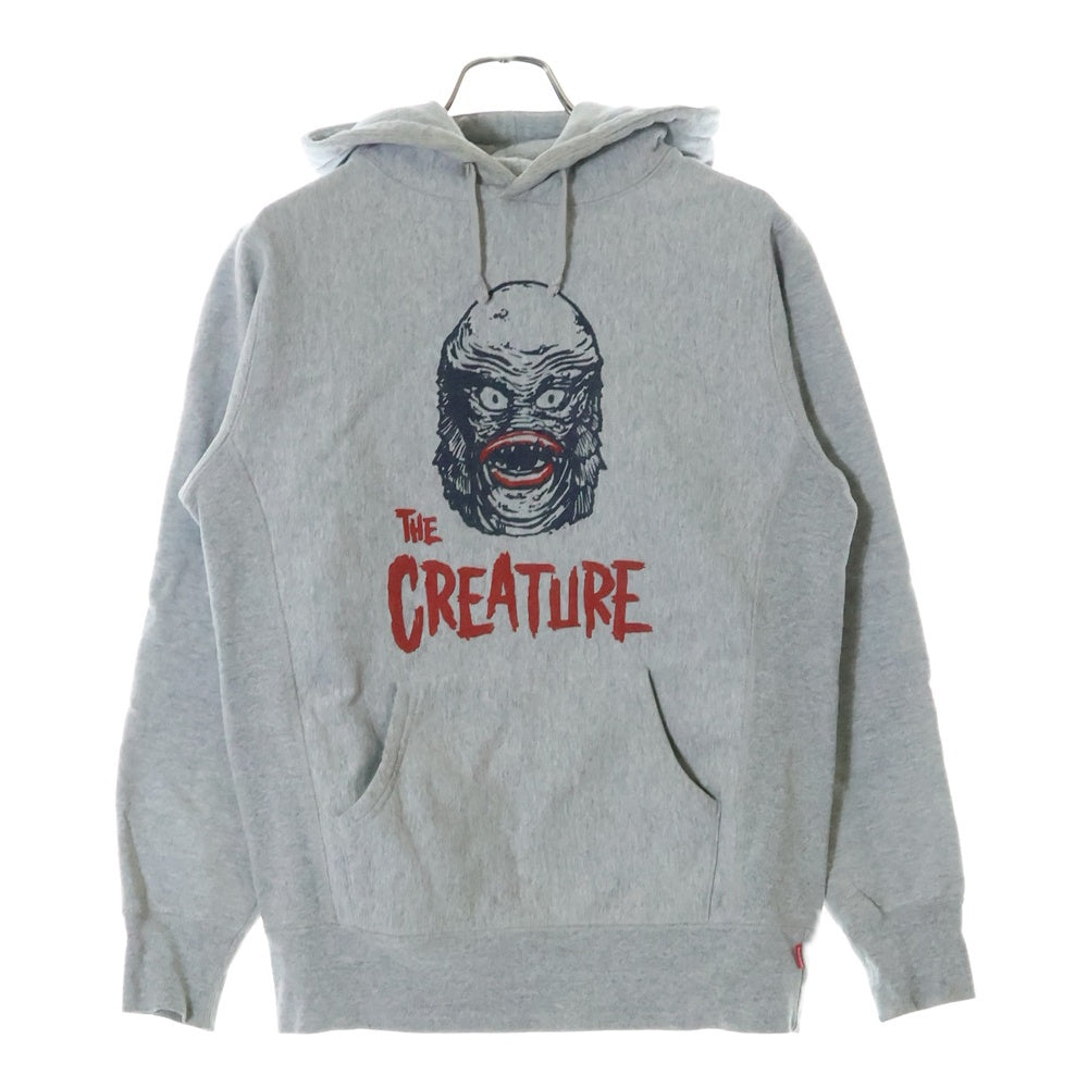 SUPREME(シュプリーム) 10AW Univerisal The Creature Pullover Hoodie ユニバーサル クリーチャー スウェットプルオーバーパーカー グレー