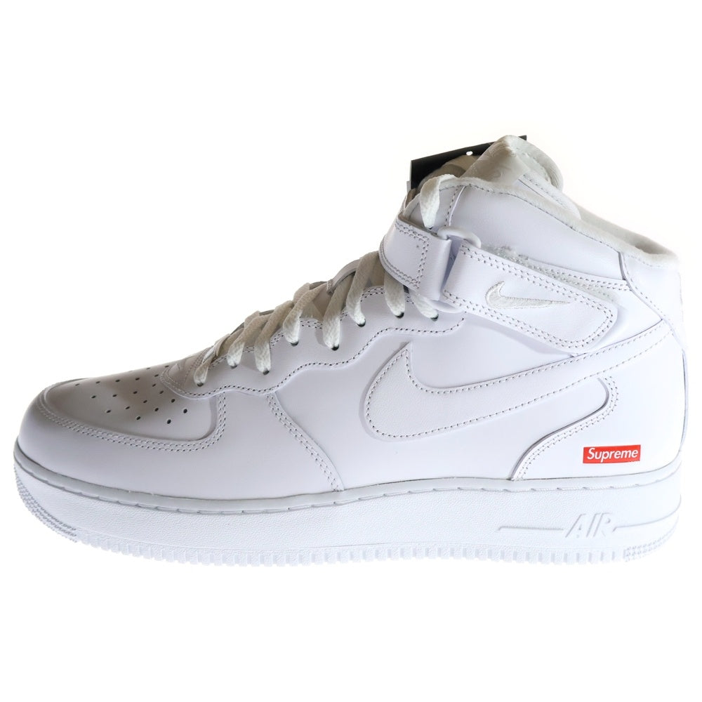 NIKE(ナイキ) ×SUPREME AIR FORCE 1 MID SP シュプリーム エアフォース ミッドカットスニーカー ホワイト US12/30cm FZ8784-100