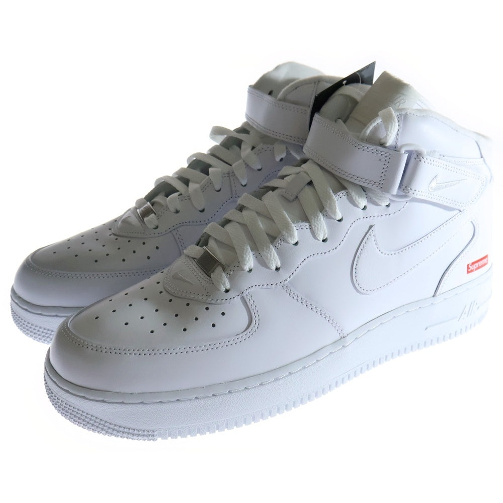 NIKE(ナイキ) ×SUPREME AIR FORCE 1 MID SP シュプリーム エアフォース ミッドカットスニーカー ホワイト US12/30cm FZ8784-100