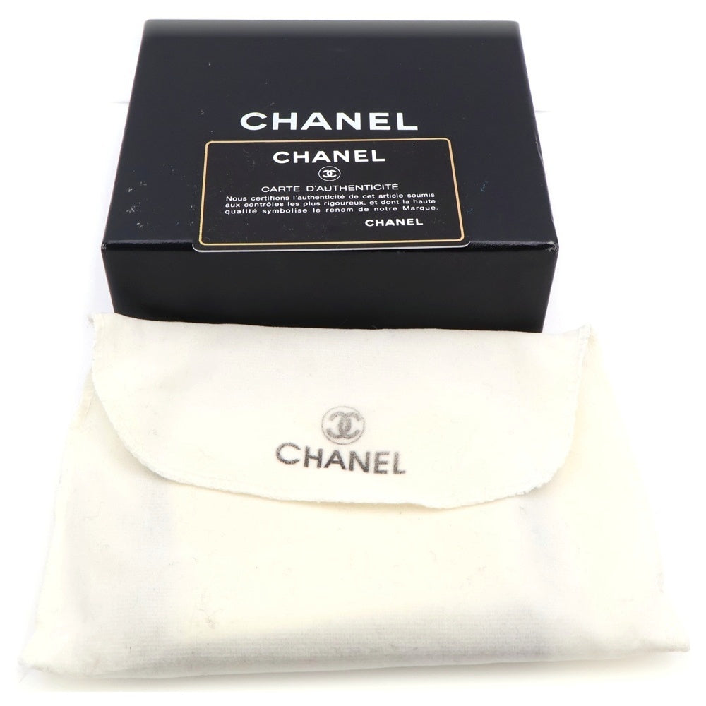 CHANEL(シャネル) タイムレスCC ライン ココマーク キャビアスキン Wフラップ レザー コンパクトウォレット 二つ折り財布 ピンク A13496 9番台 レディース