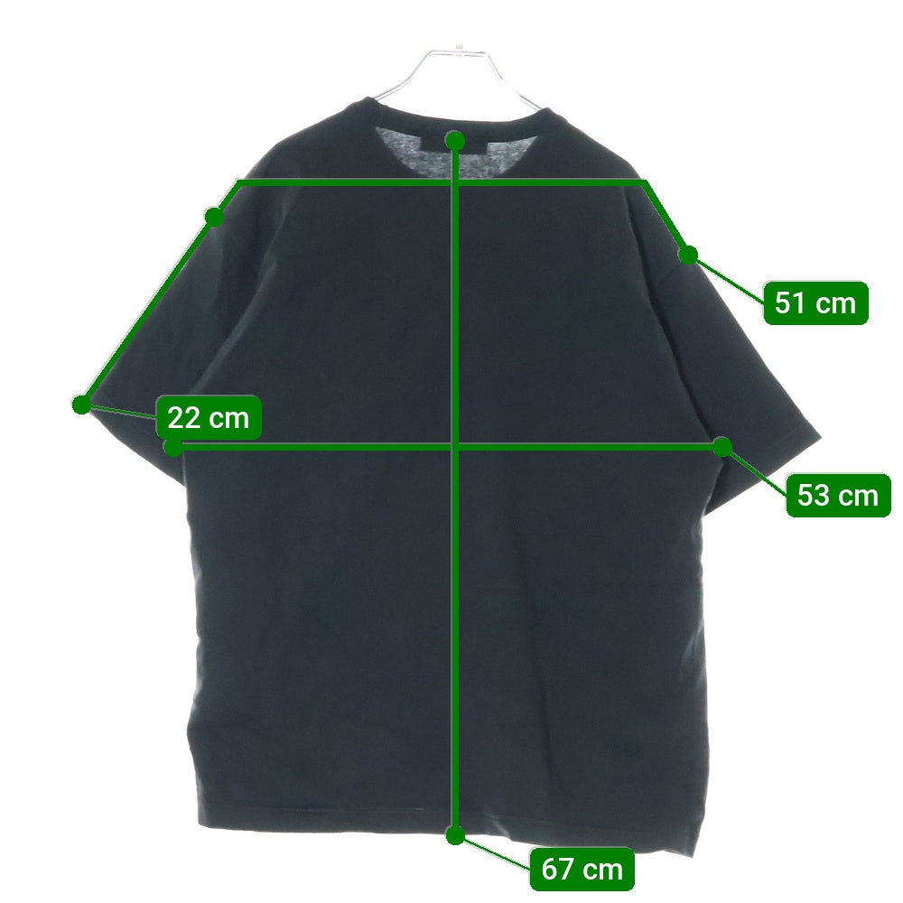 STONE ISLAND(ストーンアイランド) 25SS Pocket Detail Logo T-Shirt ポケット ディティール ロゴプリント クルーネック 半袖Tシャツカットソー チャコールグレー 811521079