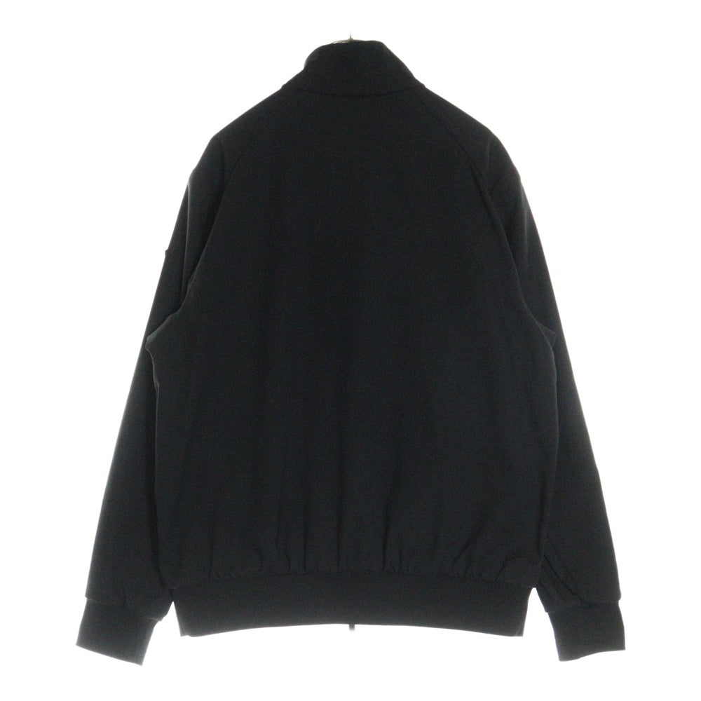 MONCLER(モンクレール) 24AW BRENTEI GIUBBOTTO ロゴプレート ジップアップ トラックジャケット ブラック J20911A00060 5976O