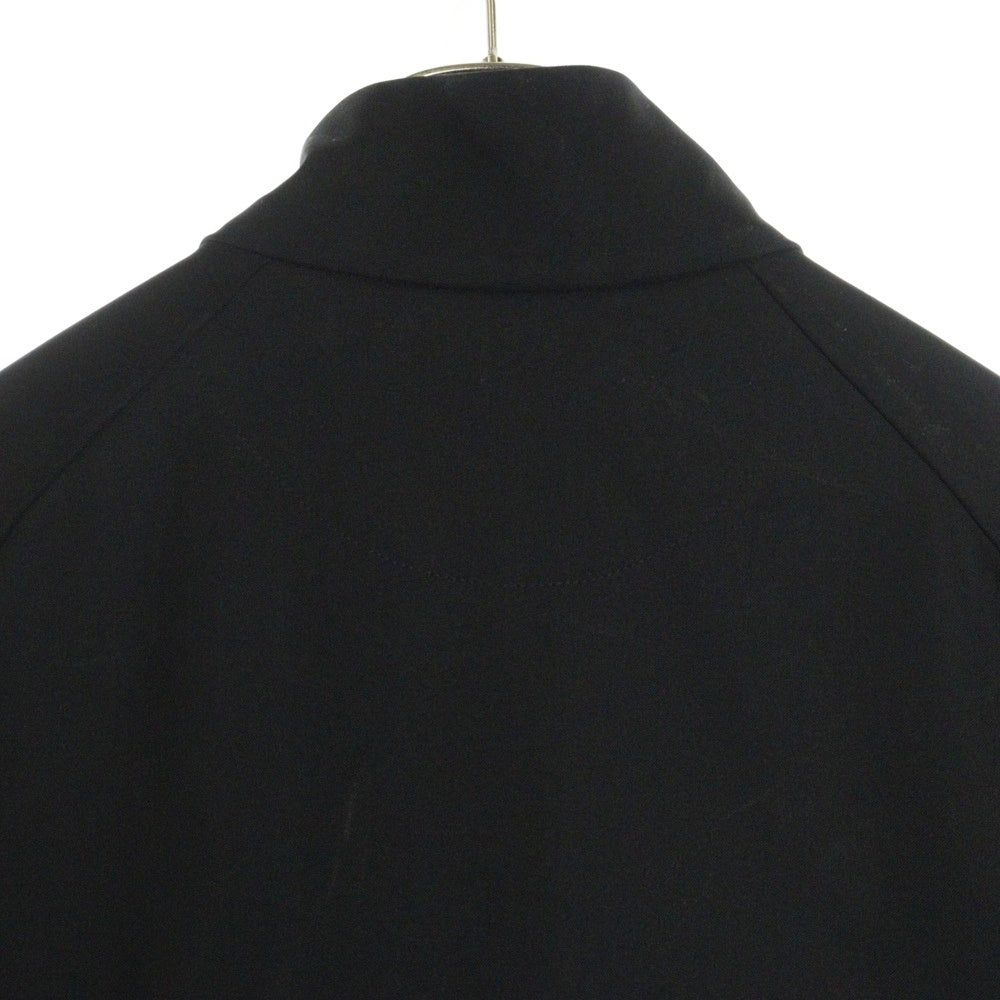 MONCLER(モンクレール) 24AW BRENTEI GIUBBOTTO ロゴプレート ジップアップ トラックジャケット ブラック J20911A00060 5976O